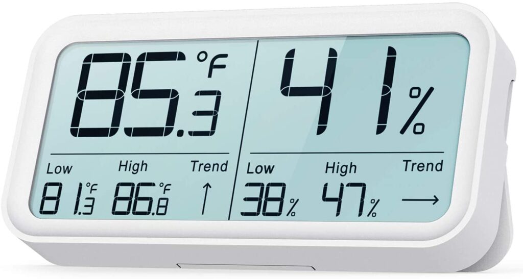 BFOUR Hygrometer Indoor Thermometer
