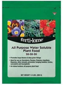 Fertilome Geranium Hanging Basket and Pansy Plant Food