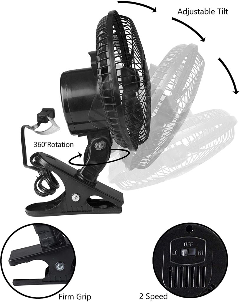 Comfort Zone 6 Inch Fan