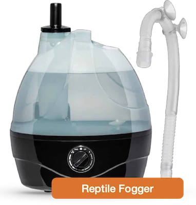 fogger to increase ambient humidity both for plants and reptiles 