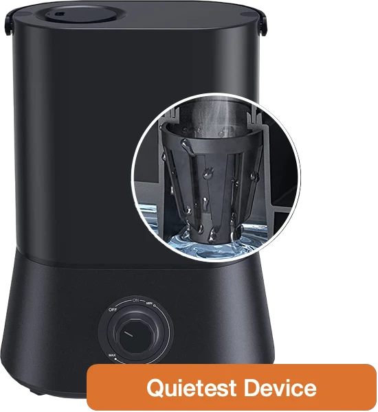 noise reduced mister for plants